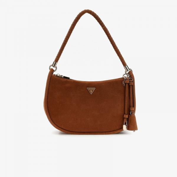 Kabelka GUESS Danya Hobo Shoulder Bag Cognac Universal