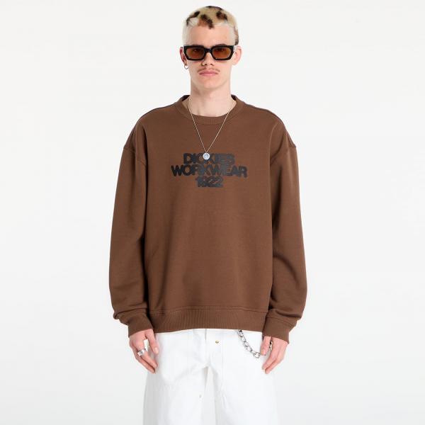 Mikina Dickies Torrey Sweatshirt Timber Brown M