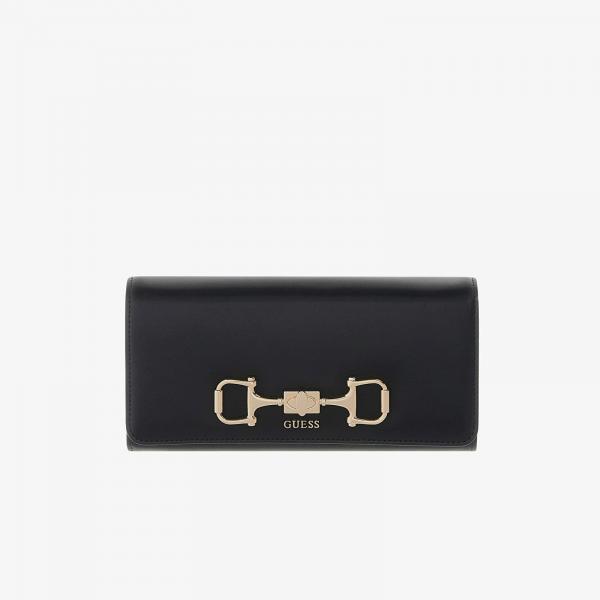 Peněženka GUESS Janie Slg Flap Organizer Black Universal