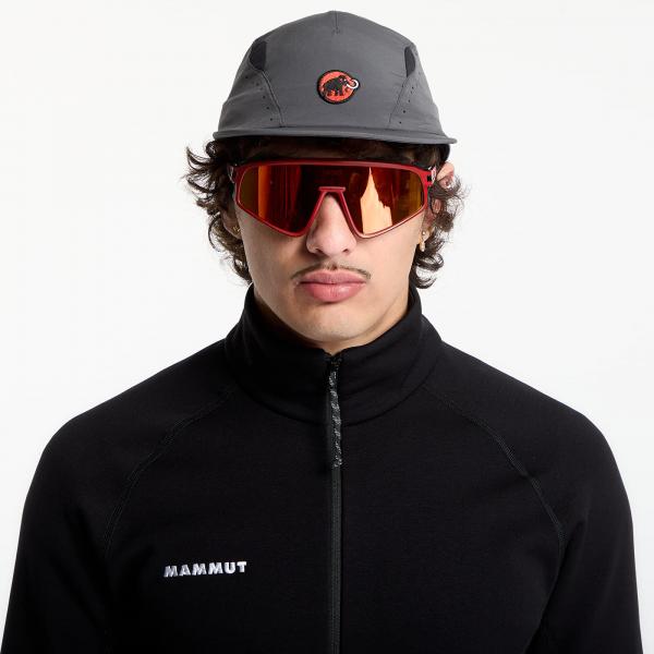 Kšiltovka Hiking Patrol x Mammut Light Cap Gabbro/ Black L-XL