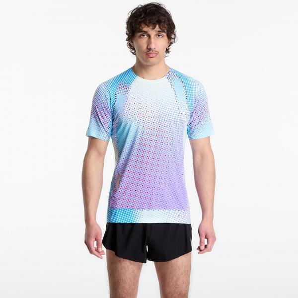 Tričko SOAR Printed Tech T Blue/ Magenta M