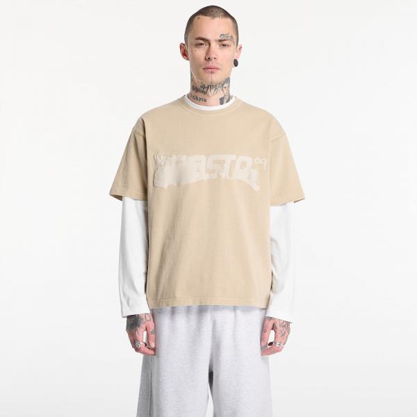 Tričko Prosto T-shirt Splash Beige L