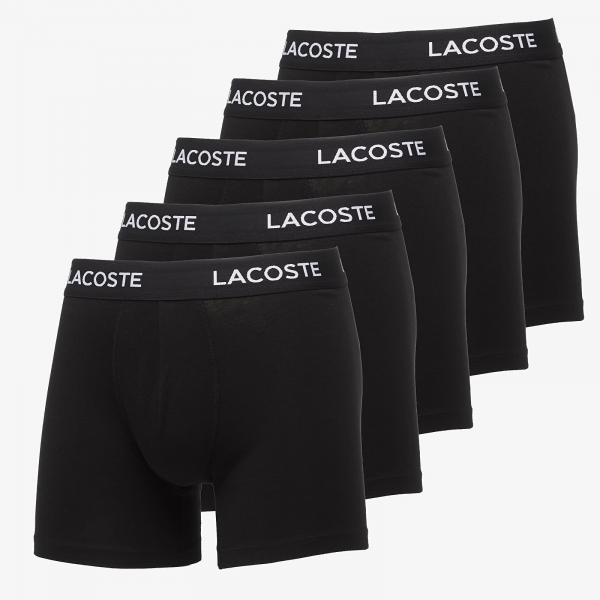 Boxerky LACOSTE 3 Packs Boxer Brief Black XL