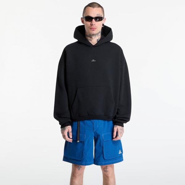 Mikina Nike Standard Issue Men's Therma-FIT Brushed Basketball Pullover Hoodie Black/ Pale Ivory XL