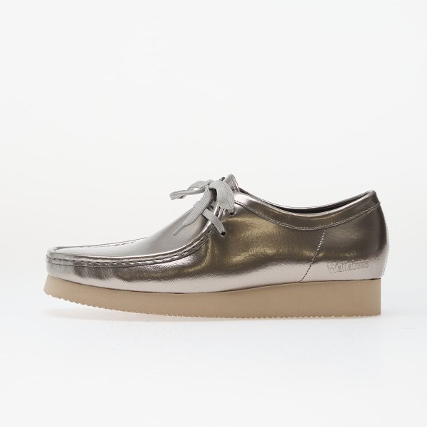 Boty Clarks Originals Wallabee 2604 Silver Patent 10