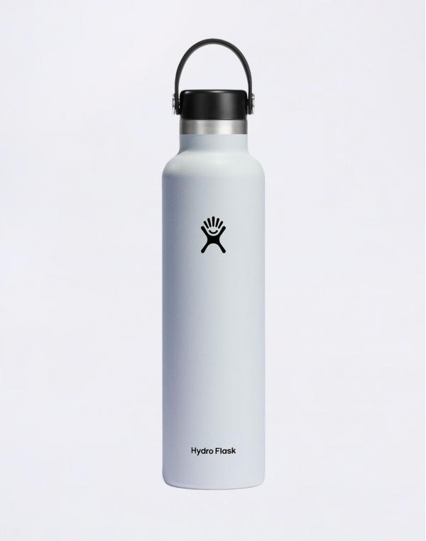 Hydro Flask Standard Mouth (710 ml) White