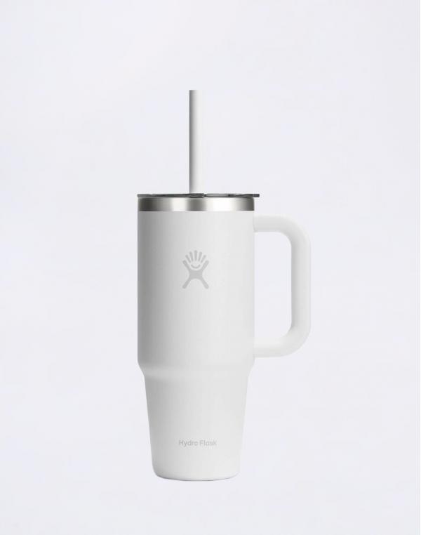 Hydro Flask Travel Tumbler (710 ml) White