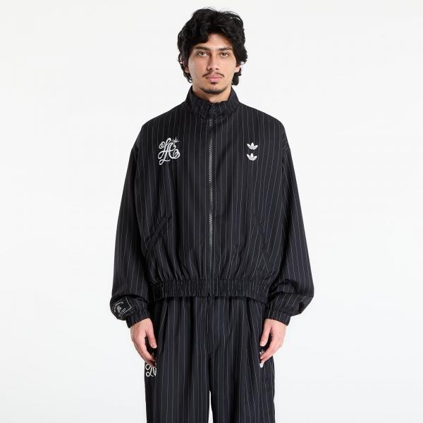 Bunda adidas x Willy Chavarria Pinstripe Track Jacket Black/ White XL