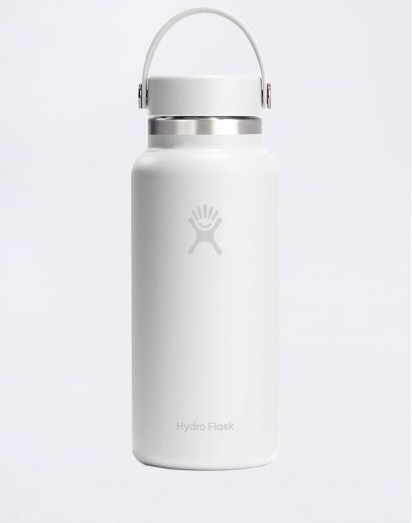 Hydro Flask Wide Mouth Cap (946 ml) White