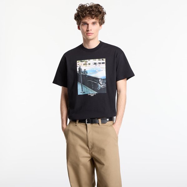 Tričko Carhartt WIP S/S Warm Views T-Shirt UNISEX Black XL