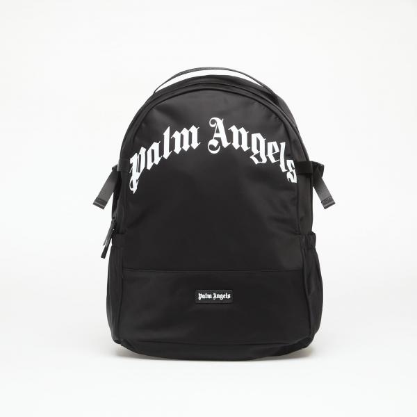 Batoh Palm Angels Curved Logo Backpack Black/ Off White Universal