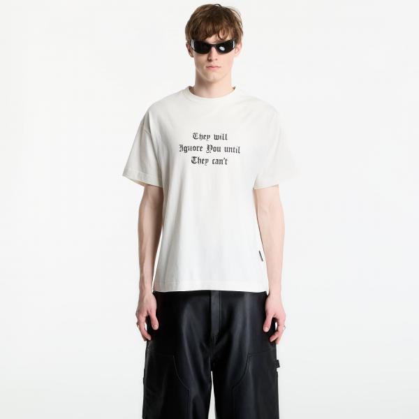 Tričko Palm Angels Statement Regular T-Shirt UNISEX Off White/ Black M