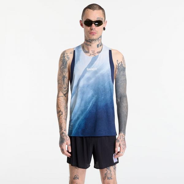 Tílko BANDIT Men's Specter™ Race Singlet Undertow Ink Blue Multi XL