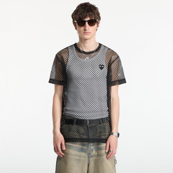 Tričko Comme des Garçons PLAY T-Shirt Red Emblem Black XL