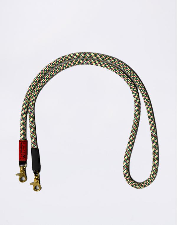Topologie 10mm Rope Strap Pink Checkboard
