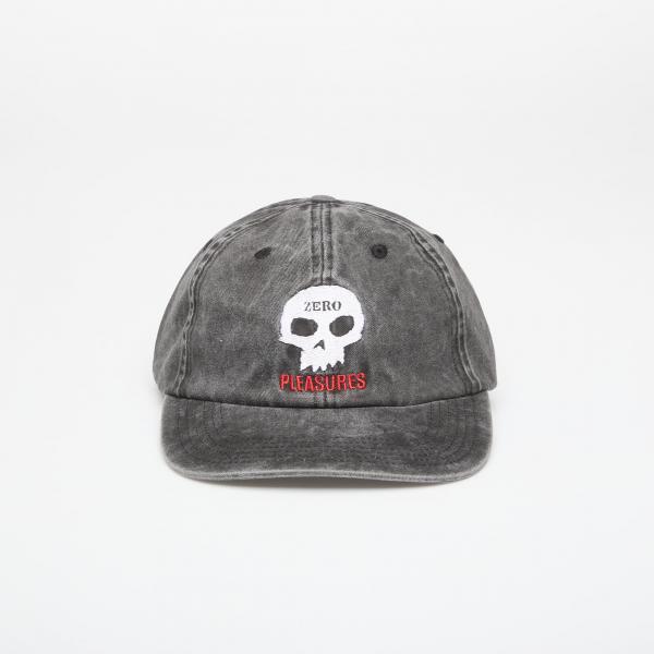 Kšiltovka PLEASURES Skull Dad Cap Black Universal