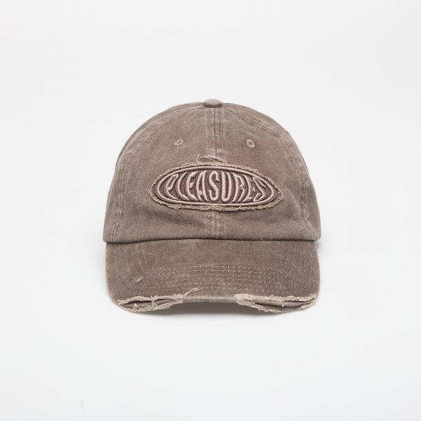 Kšiltovka PLEASURES Bubble Rip Cap Brown Universal