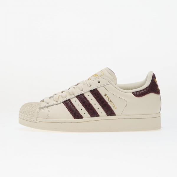 Tenisky adidas Superstar II Off White/ Maroon/ Gold Met. EUR 41 1/3