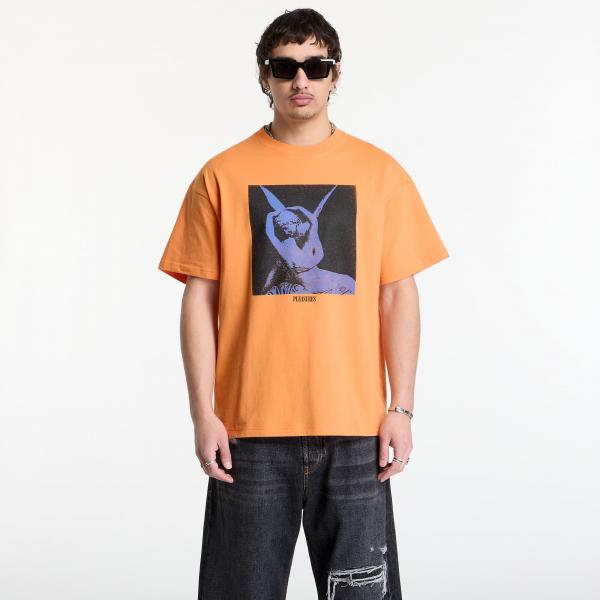 Tričko PLEASURES Angel T-Shirt Orange S