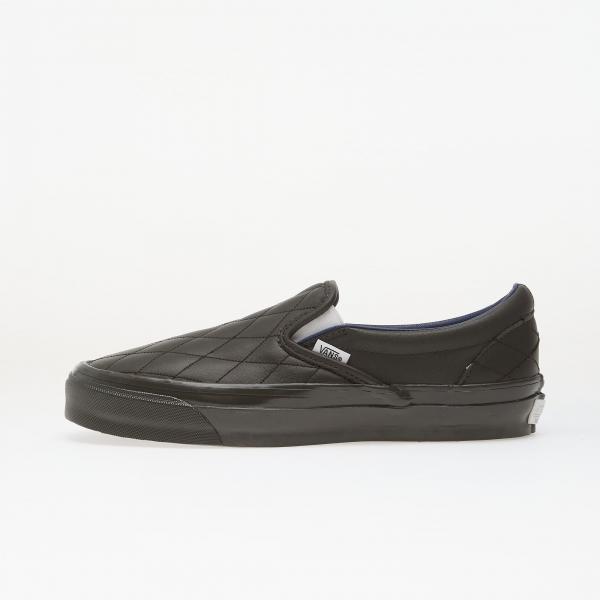 Tenisky Vans LX Classic Slip-On 98 Quilted Leather Faded Black EUR 38.5