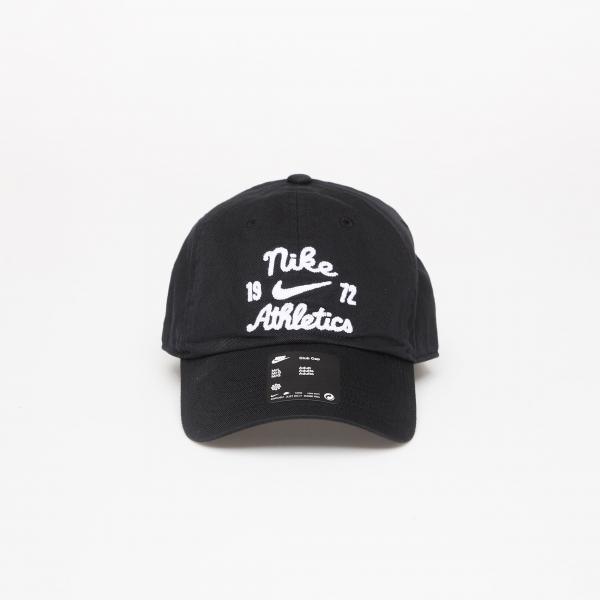 Kšiltovka Nike Club Unstructured Cap Black/ Black/ White S/M