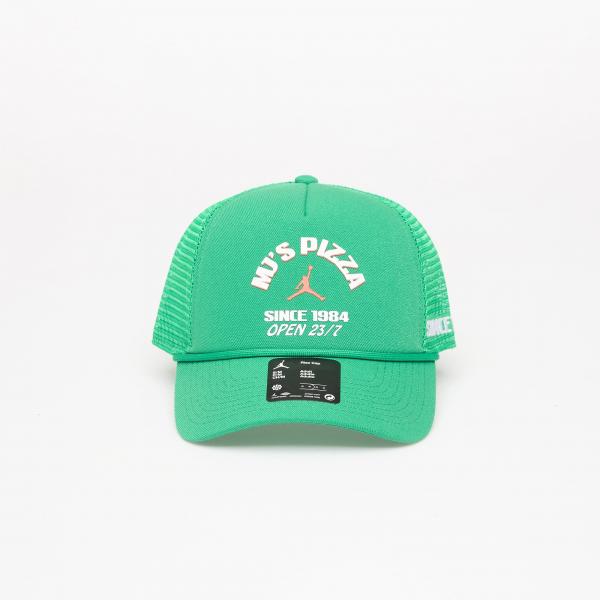 Kšiltovka Jordan Rise Structured Trucker Cap Lucky Green/ Court Green/ Infrared 23 S/M