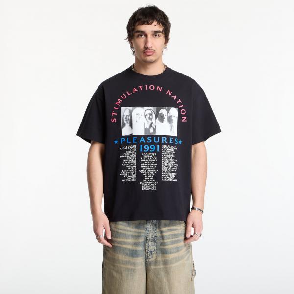 Tričko PLEASURES Stimulation T-Shirt Black XXL