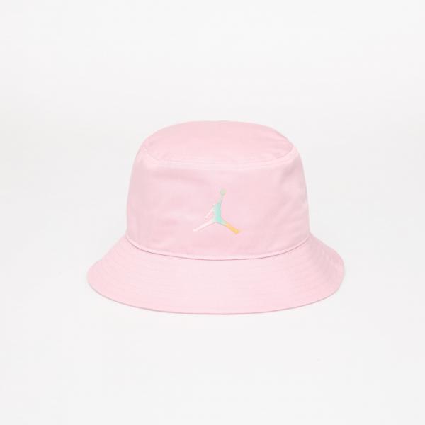 Klobouk Jordan Apex Bucket Hat Iced Carmine/ Sail L