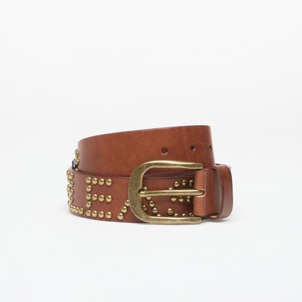 Pásek PLEASURES Studded Belt Brown L/XL