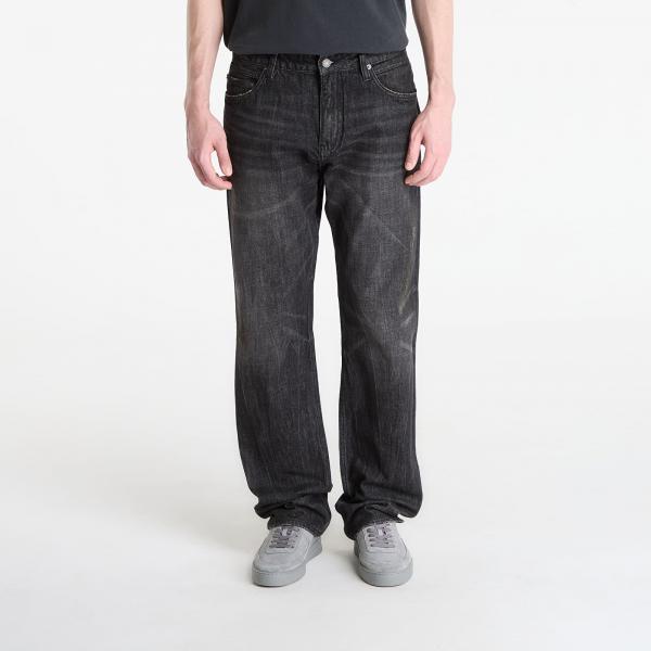Džíny Guess Jeans Relaxed Straight Black 38