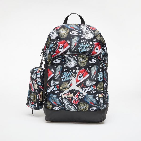 Batoh Jordan Air Raid Backpack Black(Gym Red) Universal