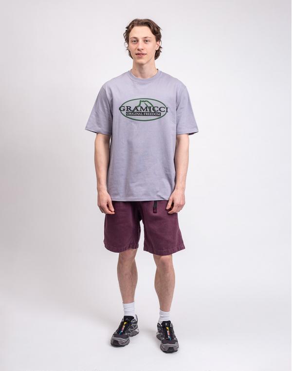Tričko Gramicci Half Dome Tee LAVENDER