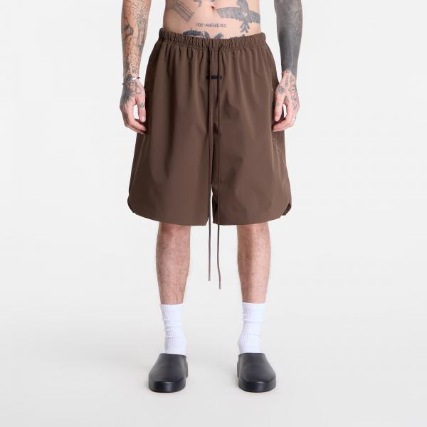 Šortky Fear of God Essentials Active Trace Relaxed Short Brown XXL