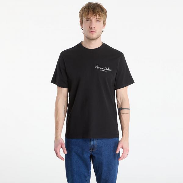 Tričko Calvin Klein Jeans 20S March Graphic Seasonal Tee Black L