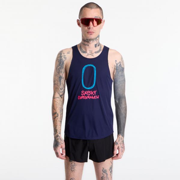 Tílko SAYSKY Statement Flow Singlet Blue S