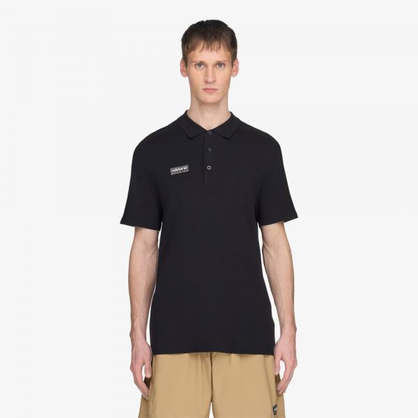 Tričko adidas Bispham Spzl Polo Shirt Black XL