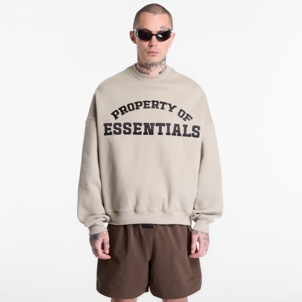 Mikina Fear of God Essentials Property Lounge Crewneck Seal L