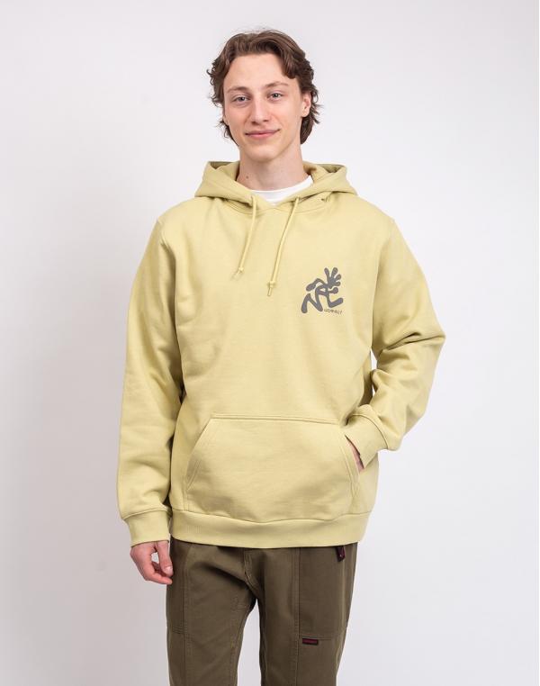 Gramicci Running Man Hooded Sweatshirt LIME M