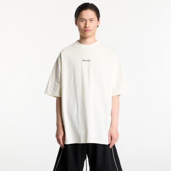 Tričko Fear of God Essentials Signature 90'S Short Sleeve Tee Ivory XL