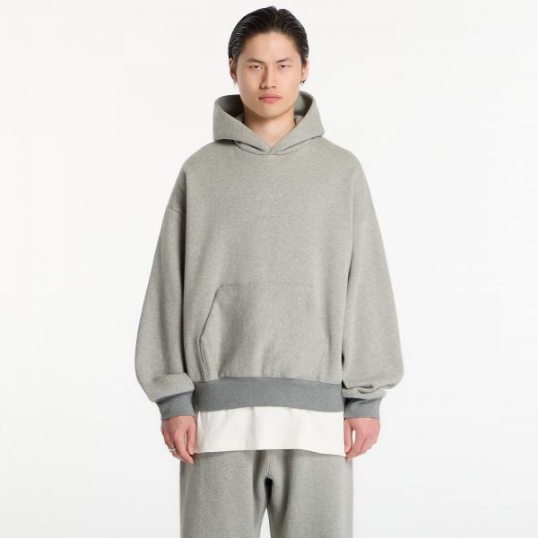 Mikina Fear of God Essentials Signature Classic Hoodie Concrete Heather/ Dark Concrete Heather L