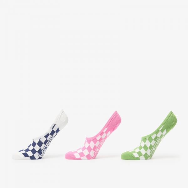 Ponožky Vans Ticker Canoodle Checkerboard Pink Fizz M
