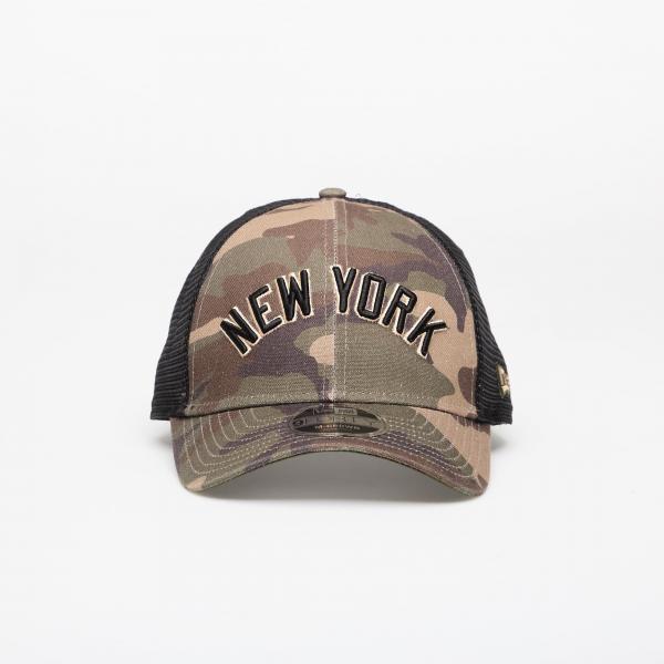 Kšiltovka New Era 9FORTY MC Wordmark Camo New York Yankees Woodland Camo Universal