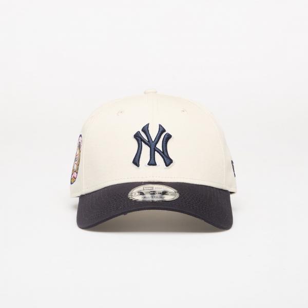 Kšiltovka New Era 9FORTY MLB WS Patch New York Yankees Light Cream/ Navy Universal