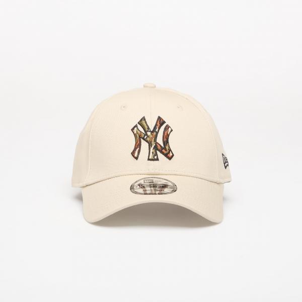 Kšiltovka New Era 9FORTY MLB Outline Camo New York Yankees Stone Universal