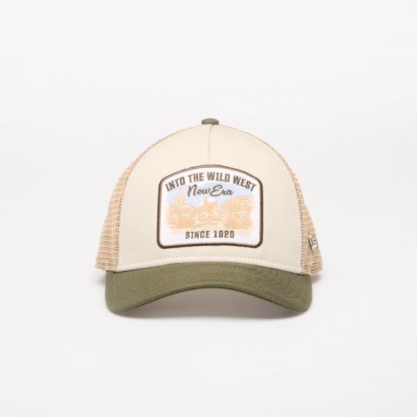 Kšiltovka New Era 9FORTY MC AF Trucker New Olive/ Stone Universal