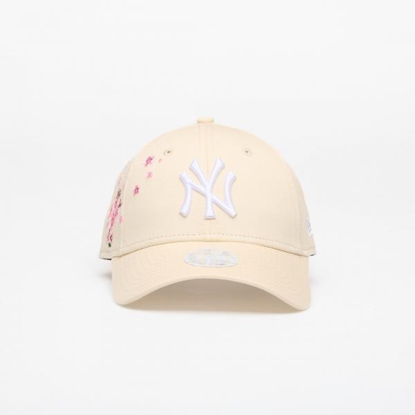 Kšiltovka New Era 9FORTY Floral Icon New York Yankees Light Cream/ Optic White Universal