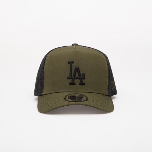 Kšiltovka New Era 9FORTY AF Trucker Sport Los Angeles Dodgers New Olive Universal