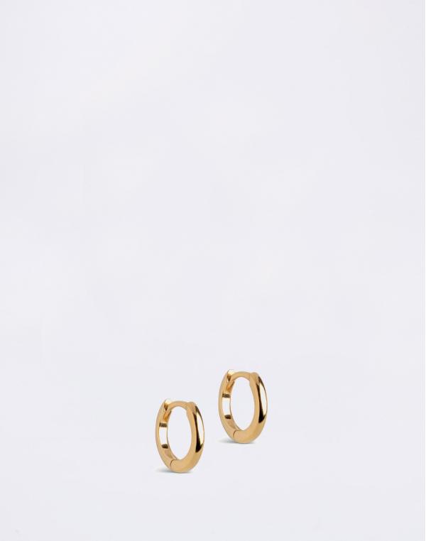 ENAMEL Copenhagen Hoops, Classic 8 mm 925S/GP
