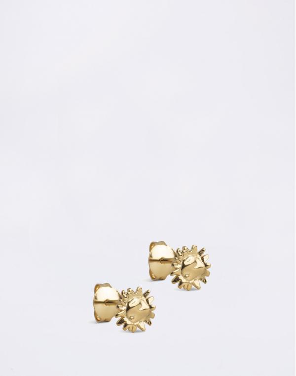 ENAMEL Copenhagen Studs, Small Sunshine 925S/GP