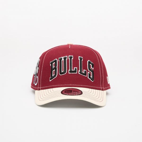 Kšiltovka New Era 9FORTY Aframe City Icon Chicago Bulls Cardinal/ Light Cream Universal